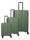 Travelite Komplet putnih kovčega Travelite Air Stripe S,M,L Green