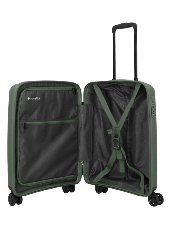 Travelite Komplet putnih kovčega Travelite Air Stripe S,M,L Green