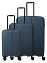 Travelite Komplet putnih kovčega Travelite Air Stripe S,M,L Slim Navy