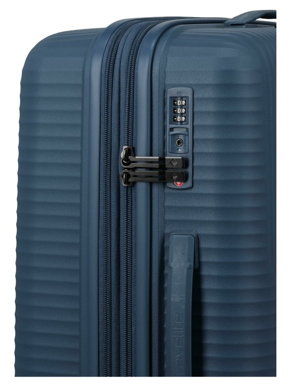Travelite Komplet putnih kovčega Travelite Air Stripe S,M,L Slim Navy