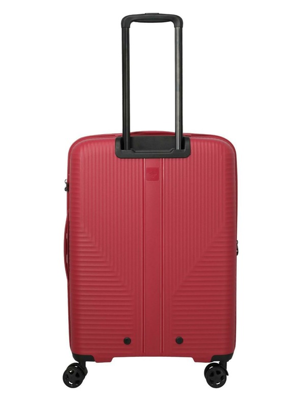 Travelite Komplet putnih kovčega Travelite Air Stripe S,M,L Slim Red