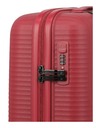 Travelite Komplet putnih kovčega Travelite Air Stripe S,M,L Red