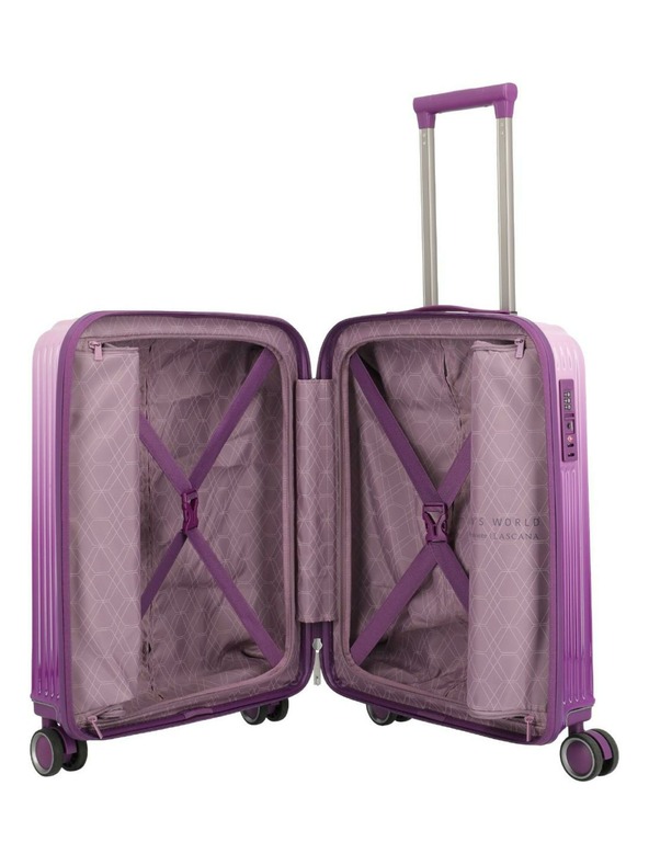 Travelite Komplet putnih kovčega Travelite Lascana Edition S,M,L Purple Degrade