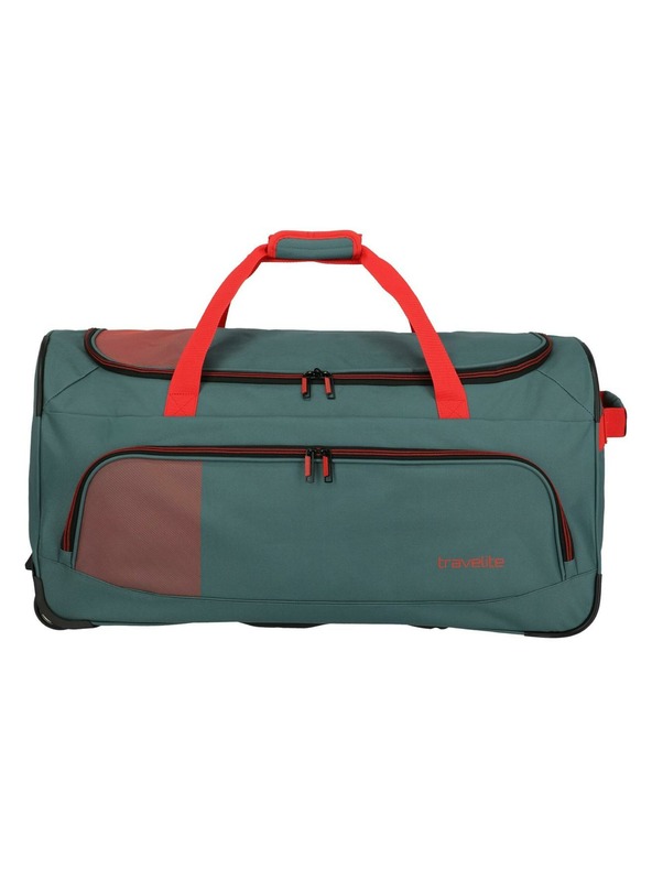 Travelite Putna torba Travelite Basics Fresh Wheeled duffle L Green/orange
