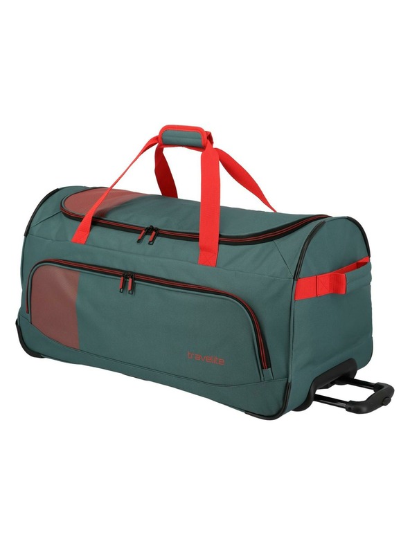 Travelite Putna torba Travelite Basics Fresh Wheeled duffle L Green/orange