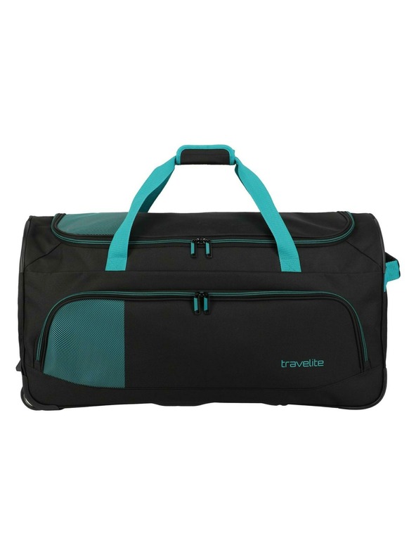 Travelite Putna torba Travelite Basics Fresh Wheeled duffle L Black/petrol