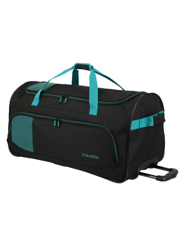 Travelite Putna torba Travelite Basics Fresh Wheeled duffle L Black/petrol