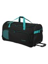 Travelite Putna torba Travelite Basics Fresh Wheeled duffle L Black/petrol