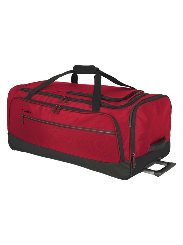 Travelite Putna torba Travelite Crosslite 5.0 Wheeled Duffle L Red