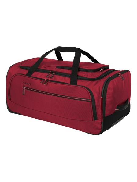 Travelite Putna torba Travelite Crosslite 5.0 Wheeled Duffle M Red