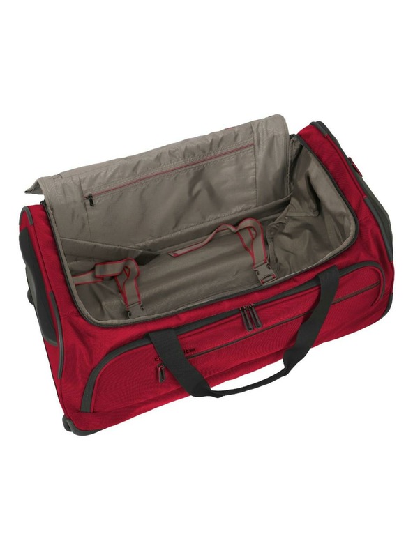Travelite Putna torba Travelite Crosslite 5.0 Wheeled Duffle M Red