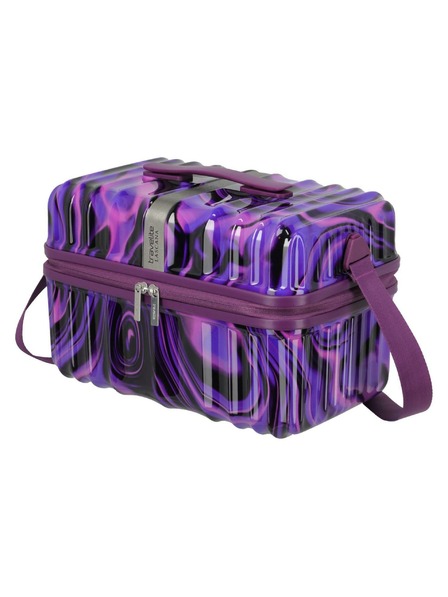 Travelite Kozmetički koferčić Travelite Lascana Edition Beautycase Purple Swirl