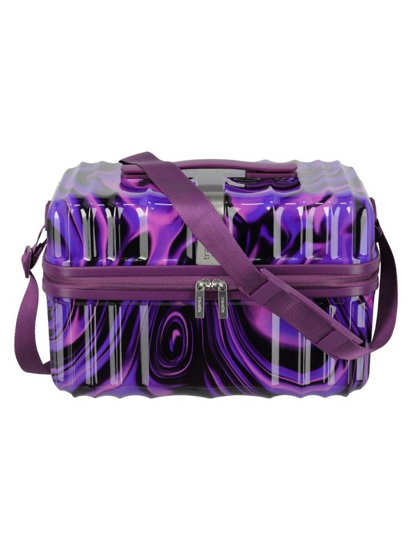 Travelite Kozmetički koferčić Travelite Lascana Edition Beautycase Purple Swirl