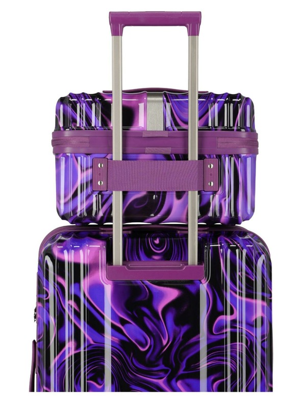 Travelite Kozmetički koferčić Travelite Lascana Edition Beautycase Purple Swirl