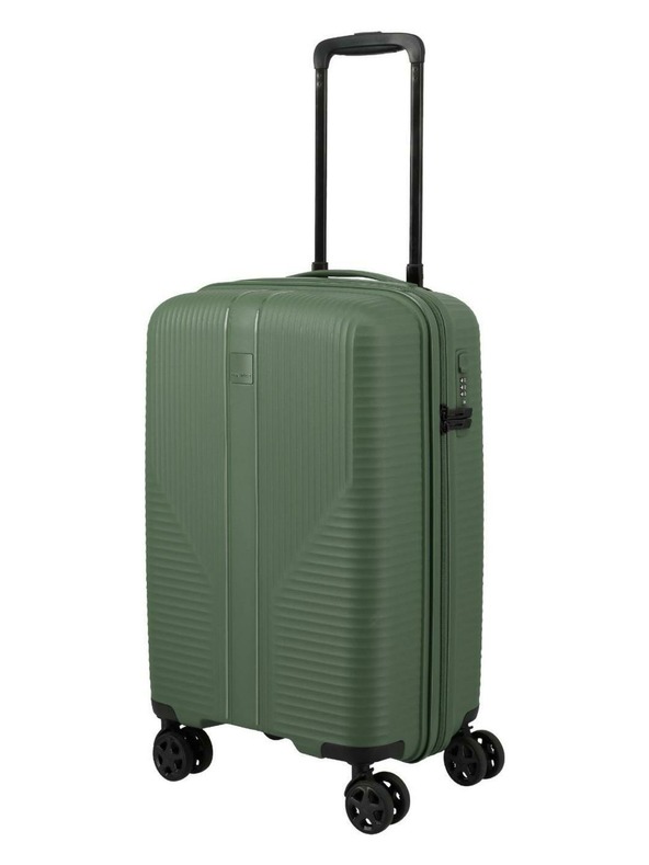 Travelite Travelite Air Stripe S Slim Zelena