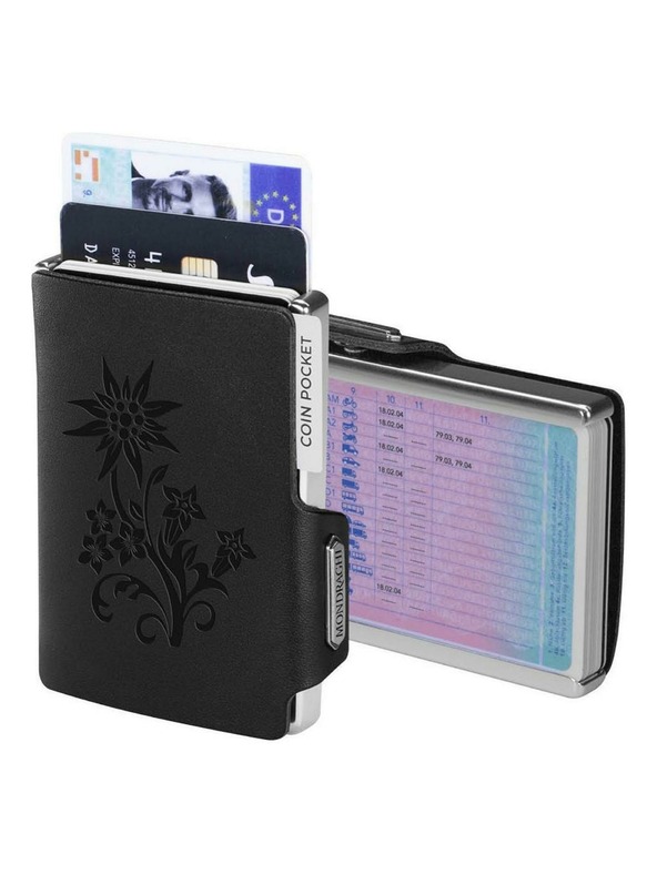 Mondraghi Novčanik Mondraghi Silhouette Edelweiss Black