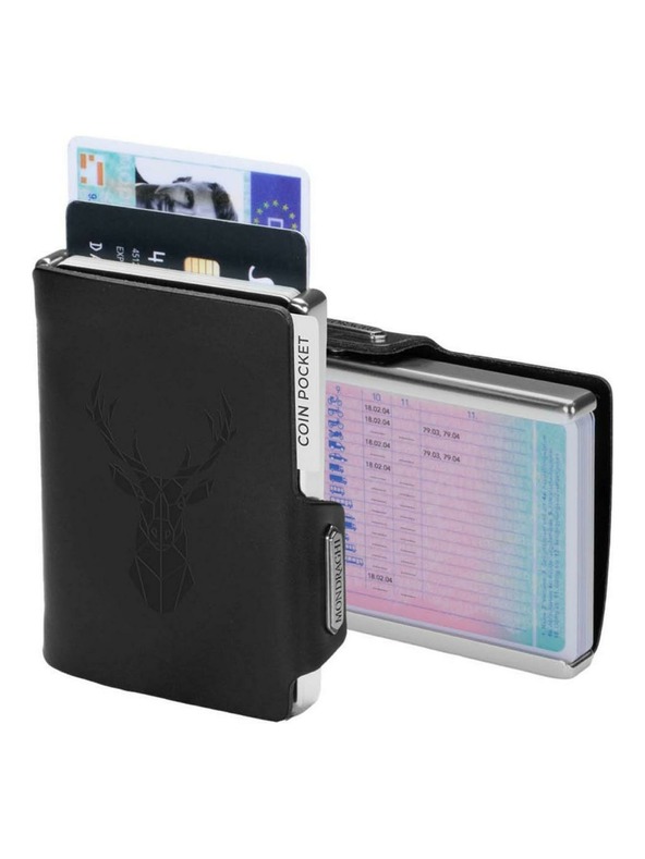 Mondraghi Novčanik Mondraghi Silhouette Modern Deer Black