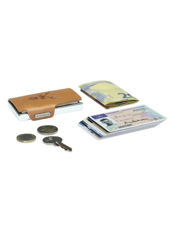 Mondraghi Novčanik Mondraghi Silhouette Classic Deer Caramel