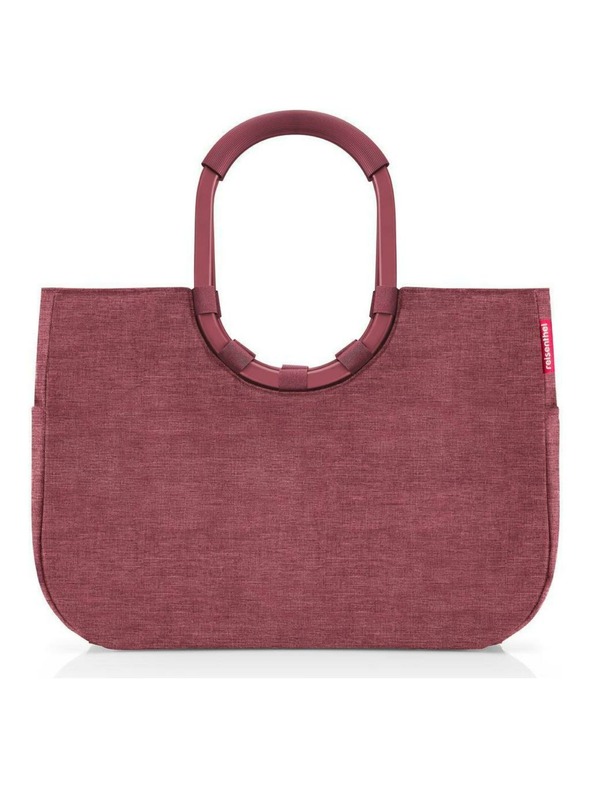Reisenthel Torba Reisenthel Loopshopper L Twist maroon