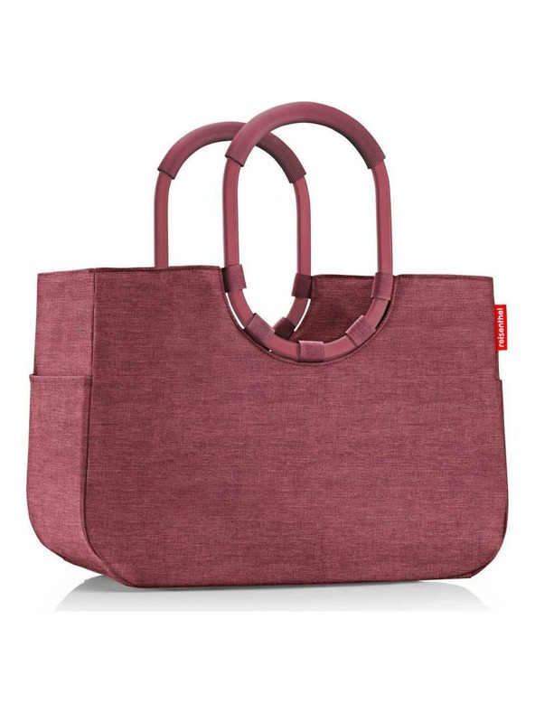 Reisenthel Torba Reisenthel Loopshopper L Twist maroon