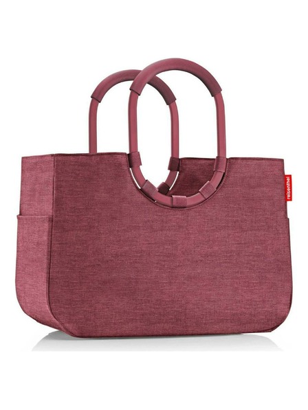Reisenthel Torba Reisenthel Loopshopper L Twist maroon