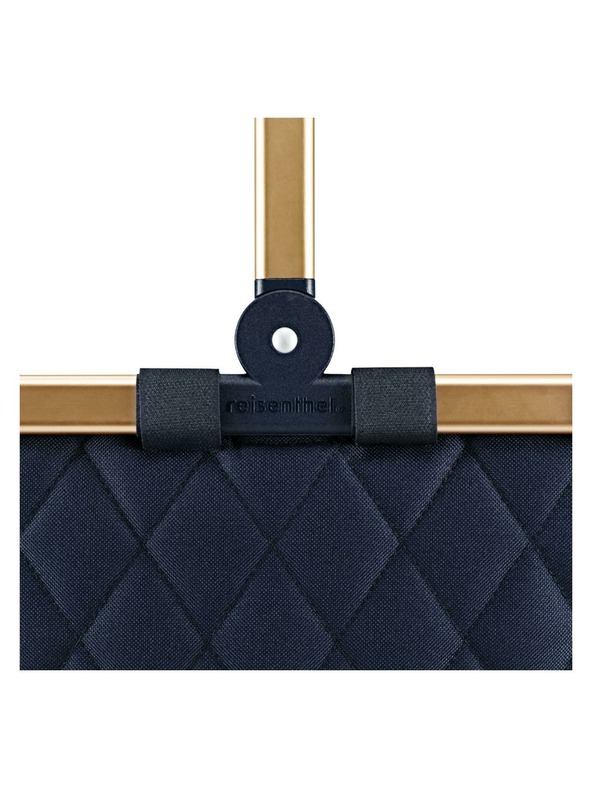 Reisenthel Torba Reisenthel Carrybag Frame Rhombus Midnight Gold