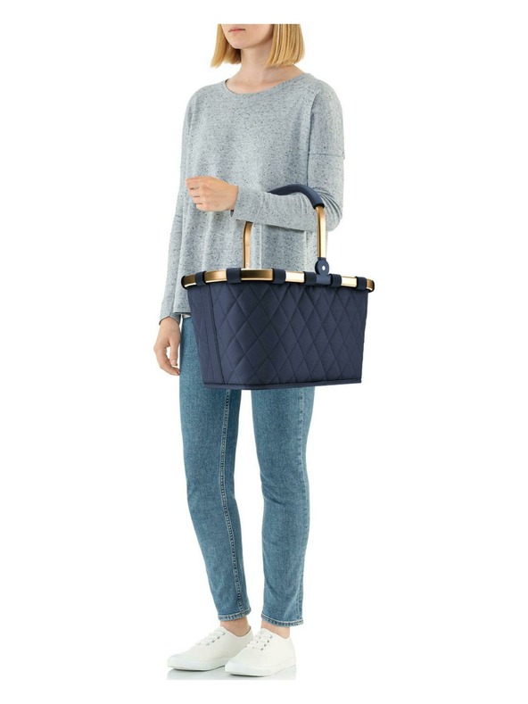 Reisenthel Torba Reisenthel Carrybag Frame Rhombus Midnight Gold