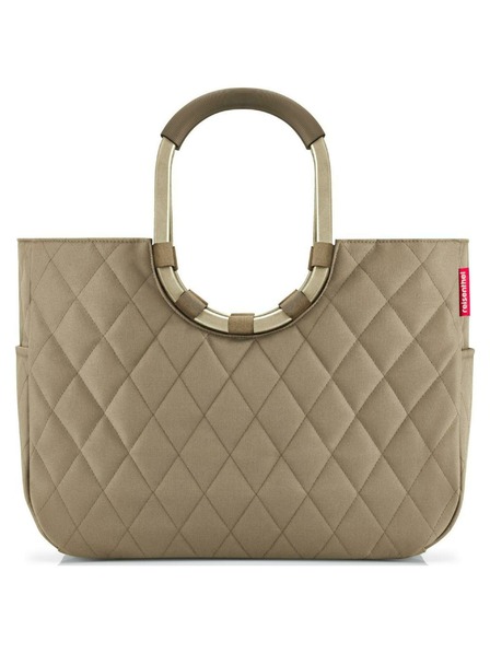 Reisenthel Torba Reisenthel Loopshopper L Frame Rhombus Olive