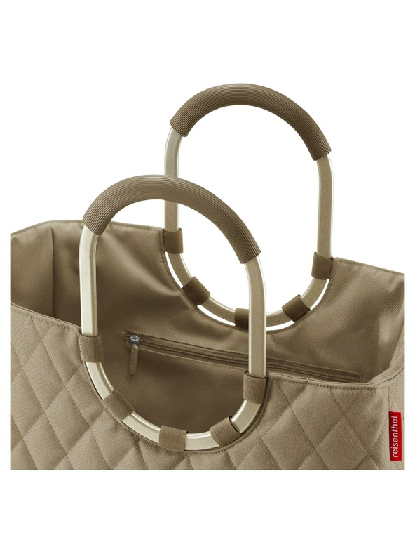 Reisenthel Torba Reisenthel Loopshopper L Frame Rhombus Olive