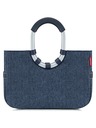 Reisenthel Torba Reisenthel Loopshopper M Herringbone Dark Blue