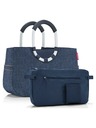 Reisenthel Torba Reisenthel Loopshopper M Herringbone Dark Blue