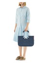 Reisenthel Torba Reisenthel Loopshopper M Herringbone Dark Blue