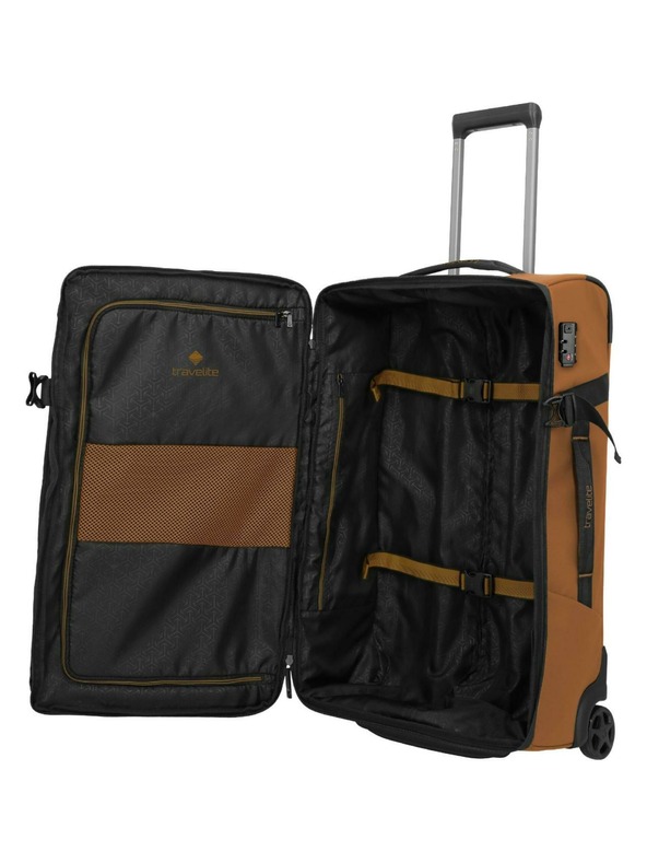 Travelite Torba Travelite Briize Wheeled Duffle M Curry
