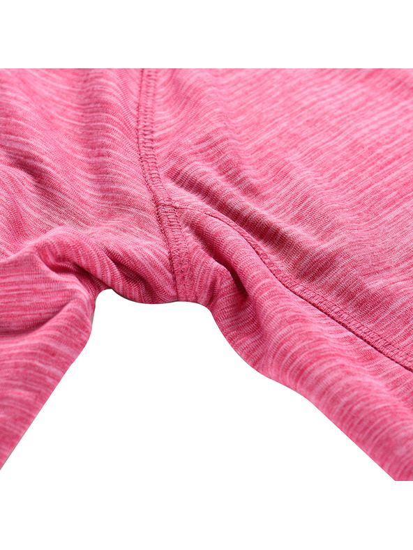 ALPINE PRO Dječja brzo sušeća dukserica s cool-dry ALPINE PRO ROLTO neon pink