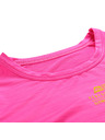 ALPINE PRO Dječja brzo sušeća majica ALPINE PRO BASIKO neon pink