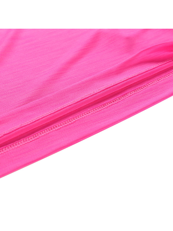 ALPINE PRO Dječja brzo sušeća majica ALPINE PRO BASIKO neon pink
