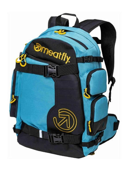 Meatfly Meatfly ruksak Wanderer Sky Blue / Yellow 28 L