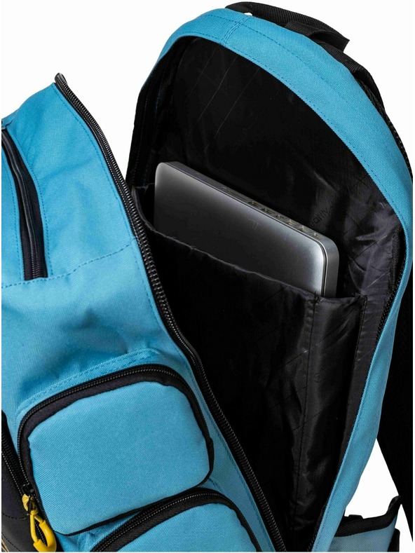 Meatfly Meatfly ruksak Wanderer Sky Blue / Yellow 28 L