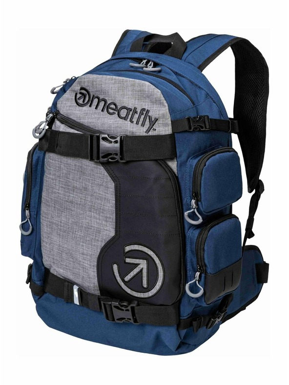 Meatfly Meatfly ruksak Wanderer Blue / Grey Heather 28 L