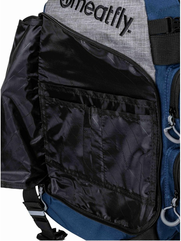 Meatfly Meatfly ruksak Wanderer Blue / Grey Heather 28 L