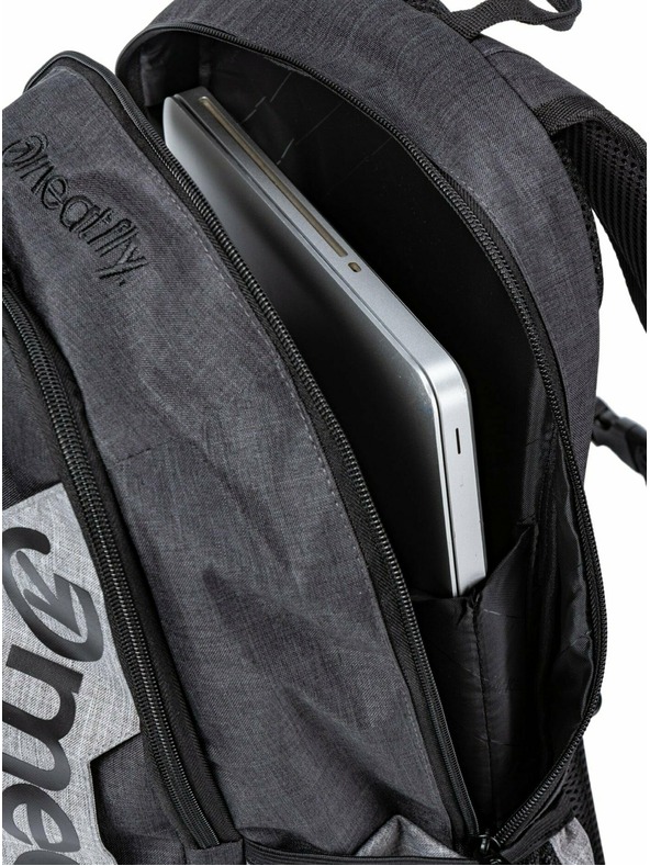 Meatfly Meatfly ruksak Basejumper Charcoal Heather / Grey Heather 22 L