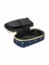 Meatfly Meatfly pernica XL Pencil Case Yellow Dots