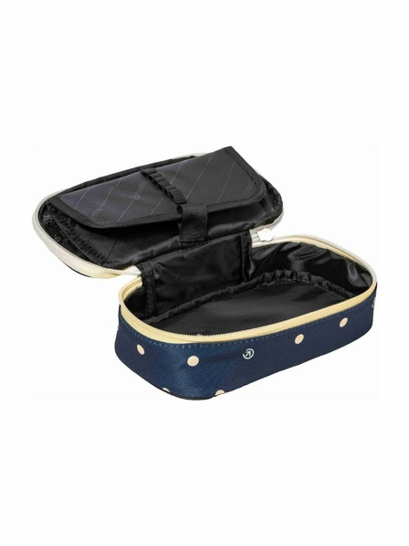 Meatfly Meatfly pernica XL Pencil Case Yellow Dots