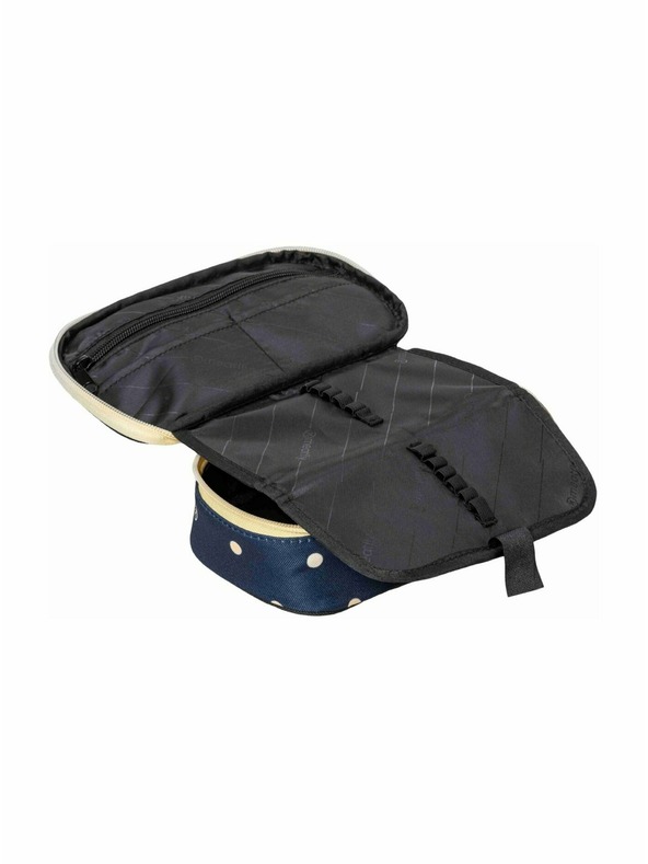 Meatfly Meatfly pernica XL Pencil Case Yellow Dots
