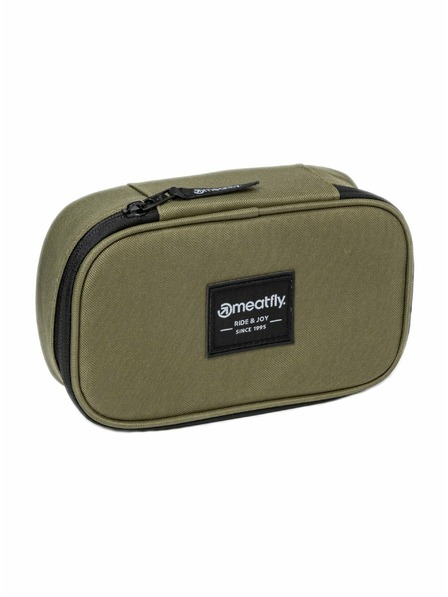 Meatfly Meatfly pernica XL Pencil Case Olivine