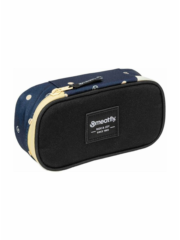 Meatfly Meatfly pernica Pencil Case Yellow Dots