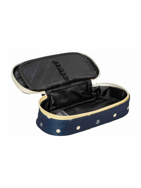 Meatfly Meatfly pernica Pencil Case Yellow Dots