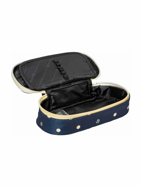 Meatfly Meatfly pernica Pencil Case Yellow Dots
