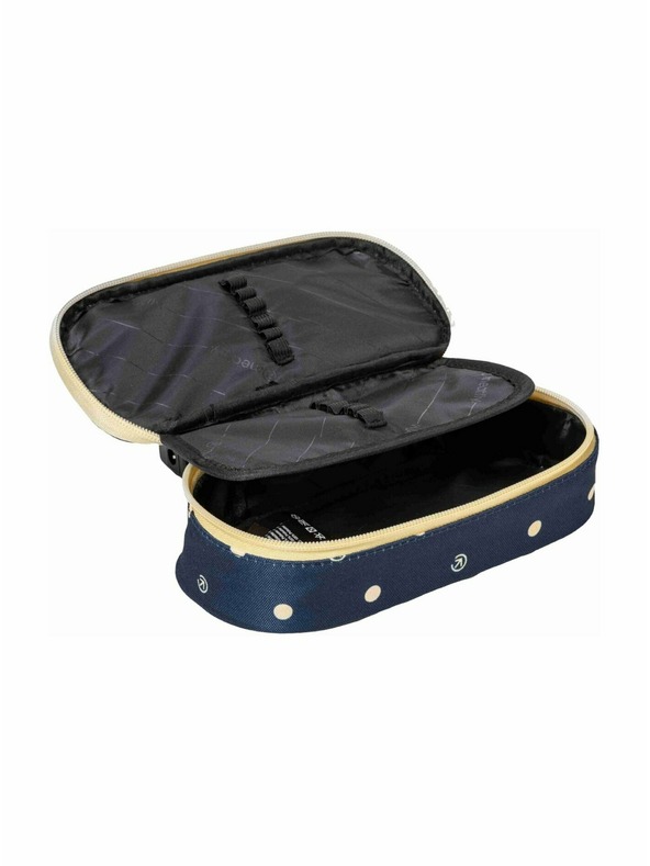 Meatfly Meatfly pernica Pencil Case Yellow Dots