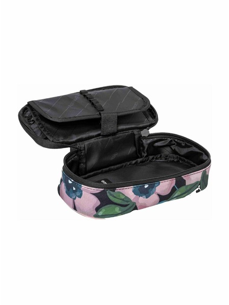 Meatfly Meatfly pernica XL Pencil Case Pink Flowers